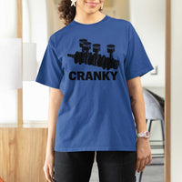 Cranky Car Engine Crankshaft Cars Lover T Shirt For Women Mechanics Father Day