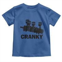 Cranky Car Engine Crankshaft Cars Lover Toddler T Shirt Mechanics Father Day