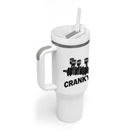 Cranky Car Engine Crankshaft Cars Lover Tumbler With Handle Mechanics Father Day