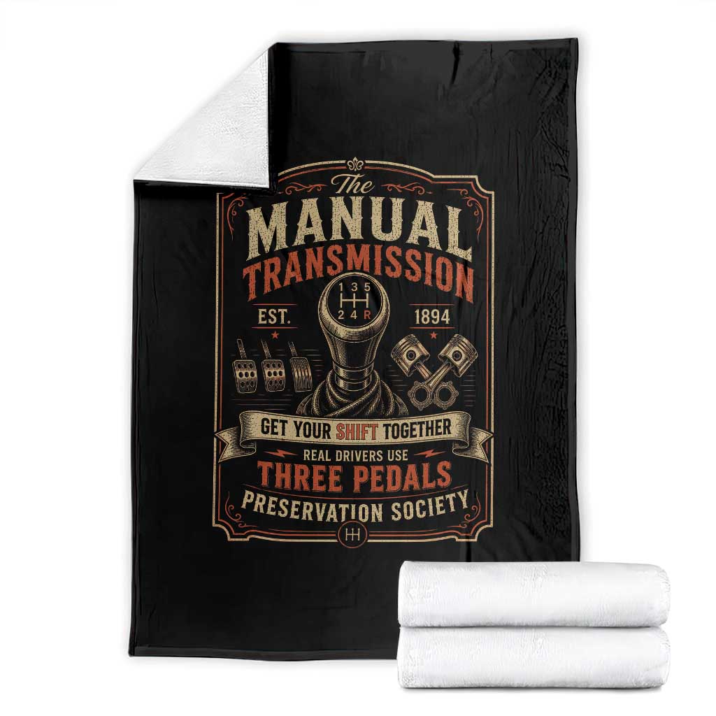 Car Guy Throw Blanket The Manual Transmission Preservation Society