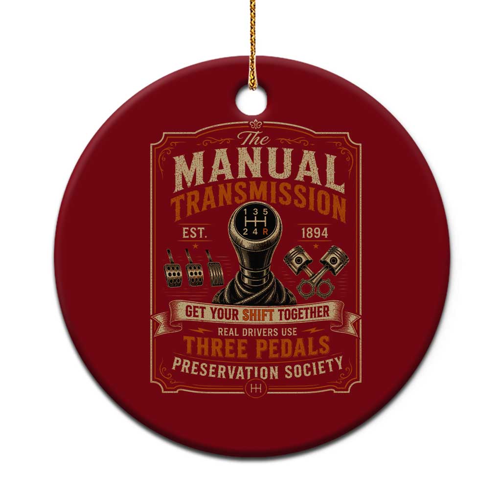 Car Guy Ceramic Ornament The Manual Transmission Preservation Society