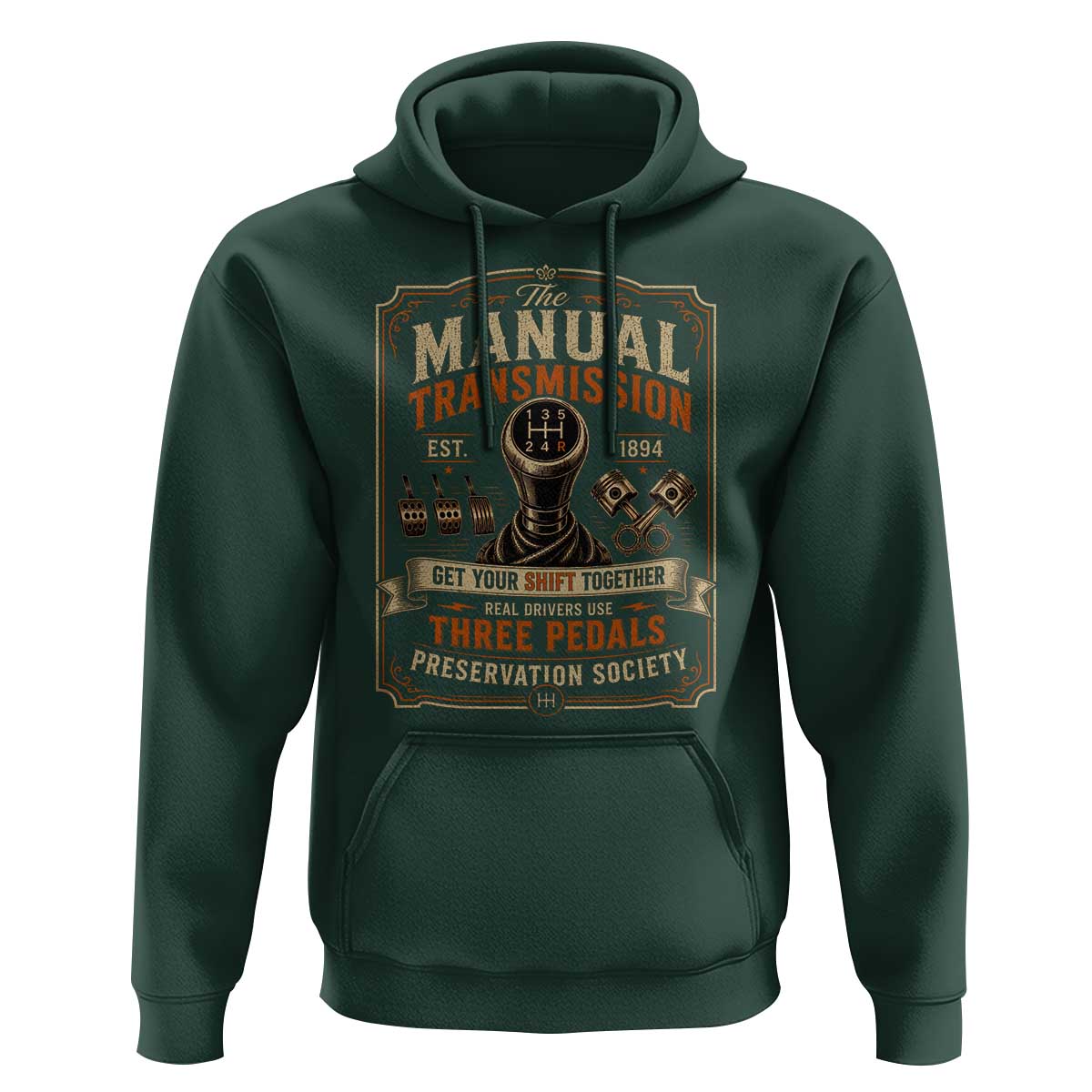 Car Guy Hoodie The Manual Transmission Preservation Society