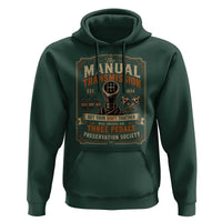 Car Guy Hoodie The Manual Transmission Preservation Society