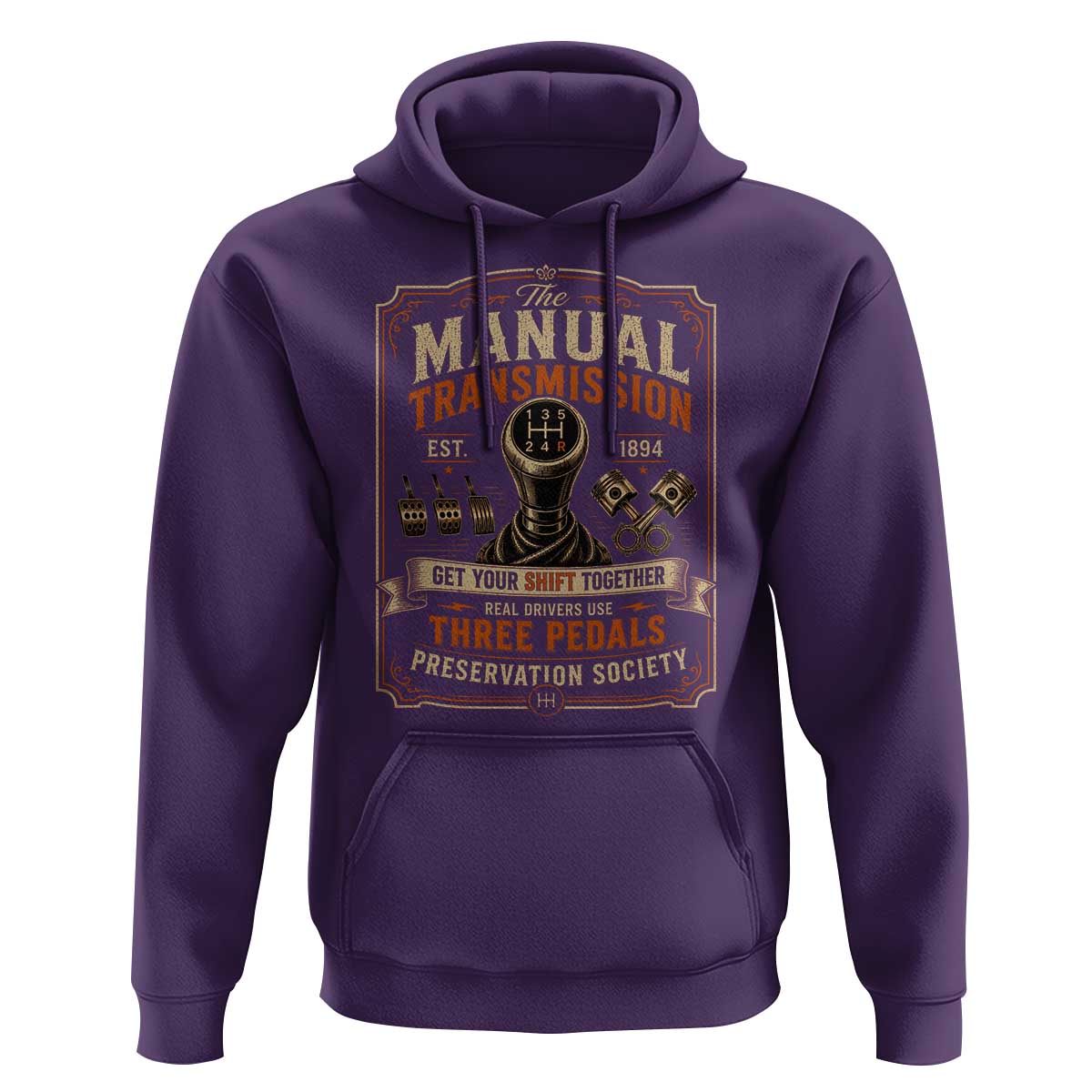 Car Guy Hoodie The Manual Transmission Preservation Society