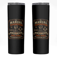 Car Guy Skinny Tumbler The Manual Transmission Preservation Society