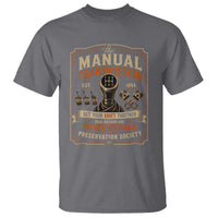 Car Guy T Shirt The Manual Transmission Preservation Society