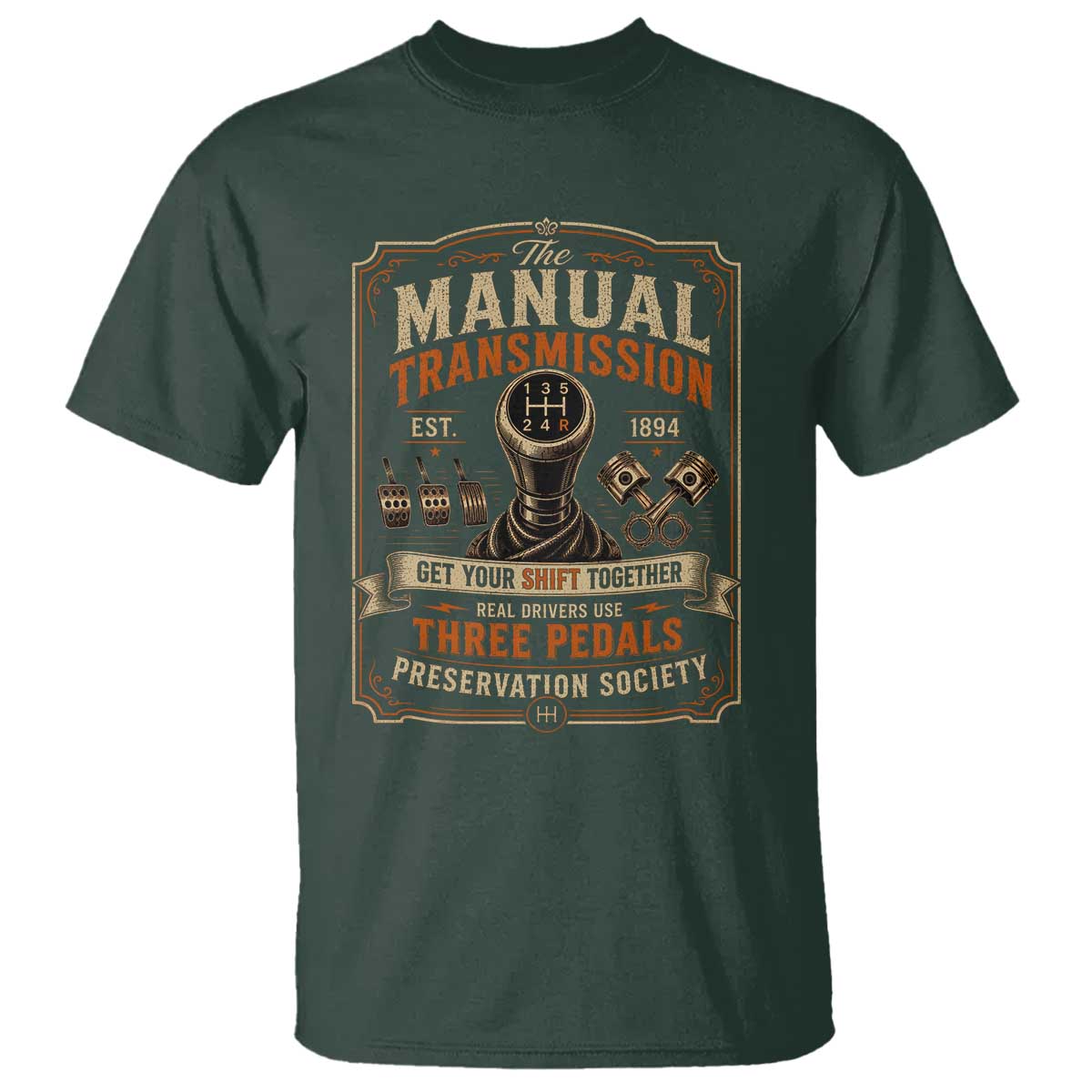 Car Guy T Shirt The Manual Transmission Preservation Society