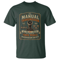 Car Guy T Shirt The Manual Transmission Preservation Society