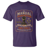 Car Guy T Shirt The Manual Transmission Preservation Society
