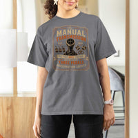 Car Guy T Shirt For Women The Manual Transmission Preservation Society
