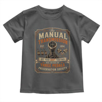 Car Guy Toddler T Shirt The Manual Transmission Preservation Society
