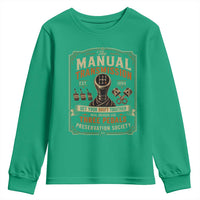 Car Guy Youth Sweatshirt The Manual Transmission Preservation Society