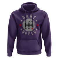 Rare Breed Manual Transmission Stick Shift Driver Hoodie Vintage Distressed Graphic