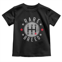 Rare Breed Manual Transmission Stick Shift Driver Toddler T Shirt Vintage Distressed Graphic