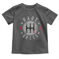 Rare Breed Manual Transmission Stick Shift Driver Toddler T Shirt Vintage Distressed Graphic