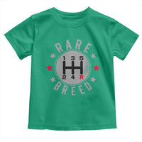 Rare Breed Manual Transmission Stick Shift Driver Toddler T Shirt Vintage Distressed Graphic