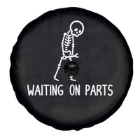 Waiting on Parts Mechanic Skeleton Spare Tire Cover Garage Car Guy Auto Repair Life