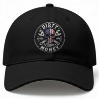 Mechanic Skeleton Baseball Cap My Hands May Be Dirty But My Money is Clean Auto Repair Garage