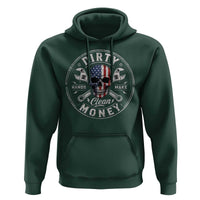 Mechanic Skeleton Hoodie My Hands May Be Dirty But My Money is Clean Auto Repair Garage