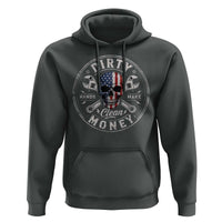 Mechanic Skeleton Hoodie My Hands May Be Dirty But My Money is Clean Auto Repair Garage