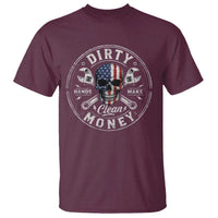 Mechanic Skeleton T Shirt My Hands May Be Dirty But My Money is Clean Auto Repair Garage