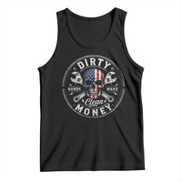 Mechanic Skeleton Tank Top My Hands May Be Dirty But My Money is Clean Auto Repair Garage