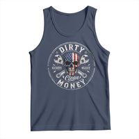 Mechanic Skeleton Tank Top My Hands May Be Dirty But My Money is Clean Auto Repair Garage