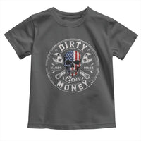 Mechanic Skeleton Toddler T Shirt My Hands May Be Dirty But My Money is Clean Auto Repair Garage