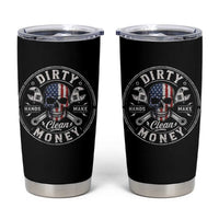 Mechanic Skeleton Tumbler Cup My Hands May Be Dirty But My Money is Clean Auto Repair Garage