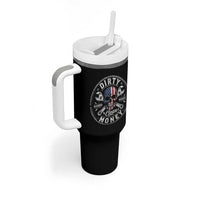 Mechanic Skeleton Tumbler With Handle My Hands May Be Dirty But My Money is Clean Auto Repair Garage