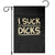 I Suck At Fantasy Football Garden Flag Funny My Friends Are Draft Party Commish FFL - Wonder Print Shop