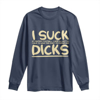 I Suck At Fantasy Football Long Sleeve Shirt Funny My Friends Are Draft Party Commish FFL - Wonder Print Shop