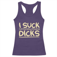 I Suck At Fantasy Football Racerback Tank Top Funny My Friends Are Draft Party Commish FFL - Wonder Print Shop