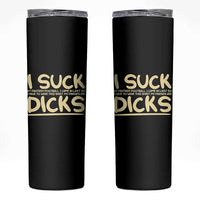 I Suck At Fantasy Football Skinny Tumbler Funny My Friends Are Draft Party Commish FFL - Wonder Print Shop
