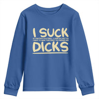 I Suck At Fantasy Football Youth Sweatshirt Funny My Friends Are Draft Party Commish FFL - Wonder Print Shop
