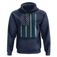 Philadelphia Hoodie Retro American Flag Philly Fan - Wonder Print Shop