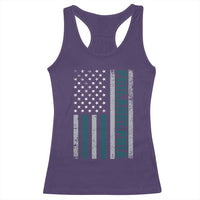 Philadelphia Racerback Tank Top Retro American Flag Philly Fan - Wonder Print Shop