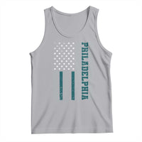 Philadelphia Tank Top Retro American Flag Philly Fan - Wonder Print Shop