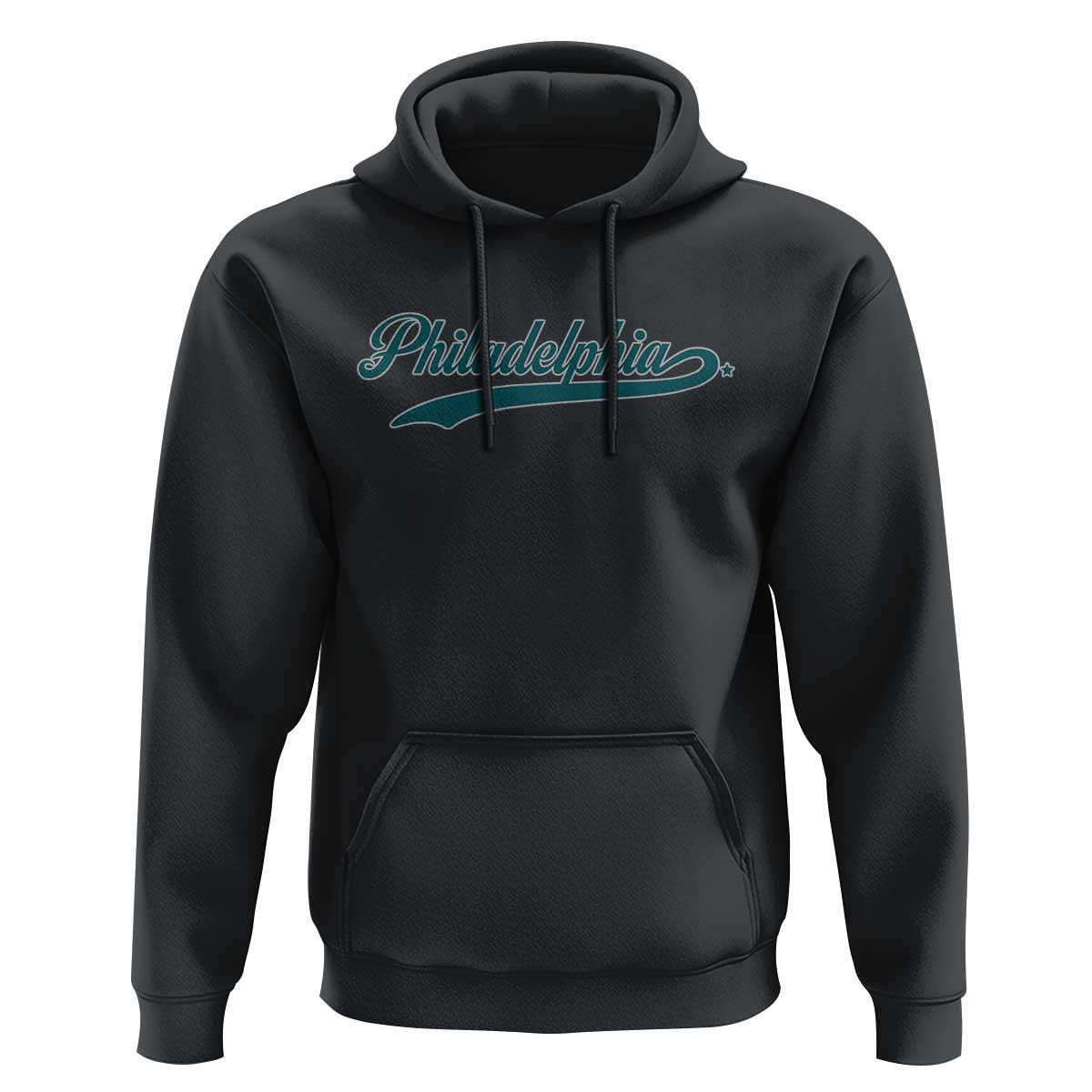 Philadelphia Hoodie Mascot Vintage Sports Name - Wonder Print Shop