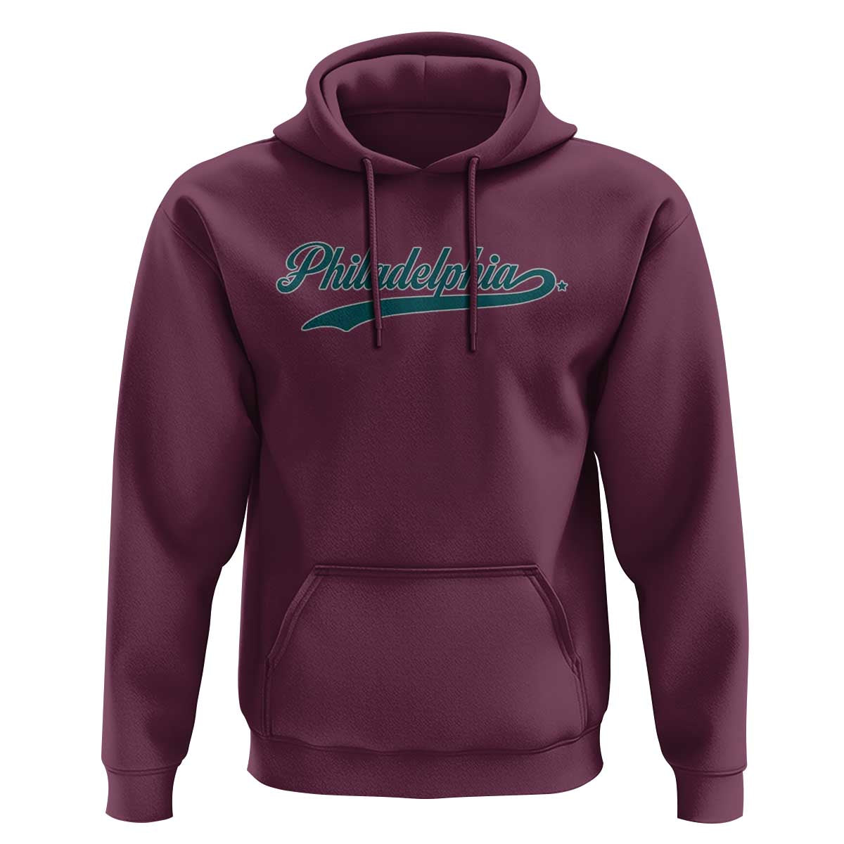 Philadelphia Hoodie Mascot Vintage Sports Name - Wonder Print Shop