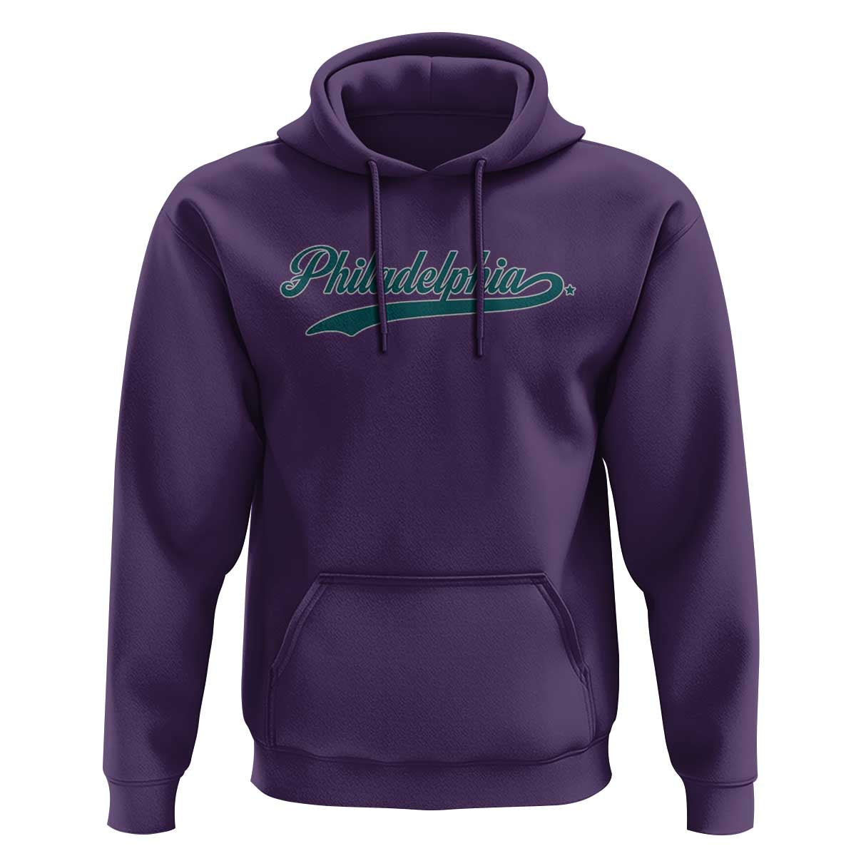 Philadelphia Hoodie Mascot Vintage Sports Name - Wonder Print Shop