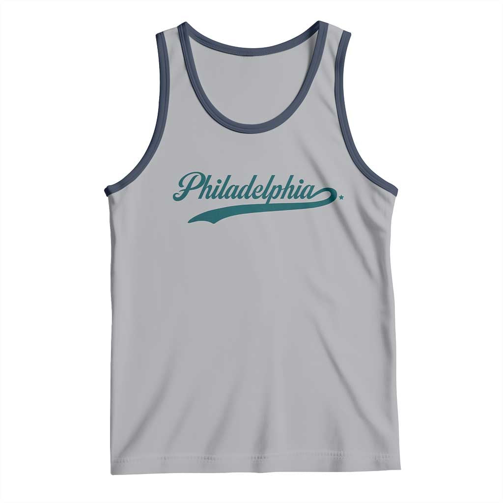 Philadelphia Tank Top Mascot Vintage Sports Name - Wonder Print Shop