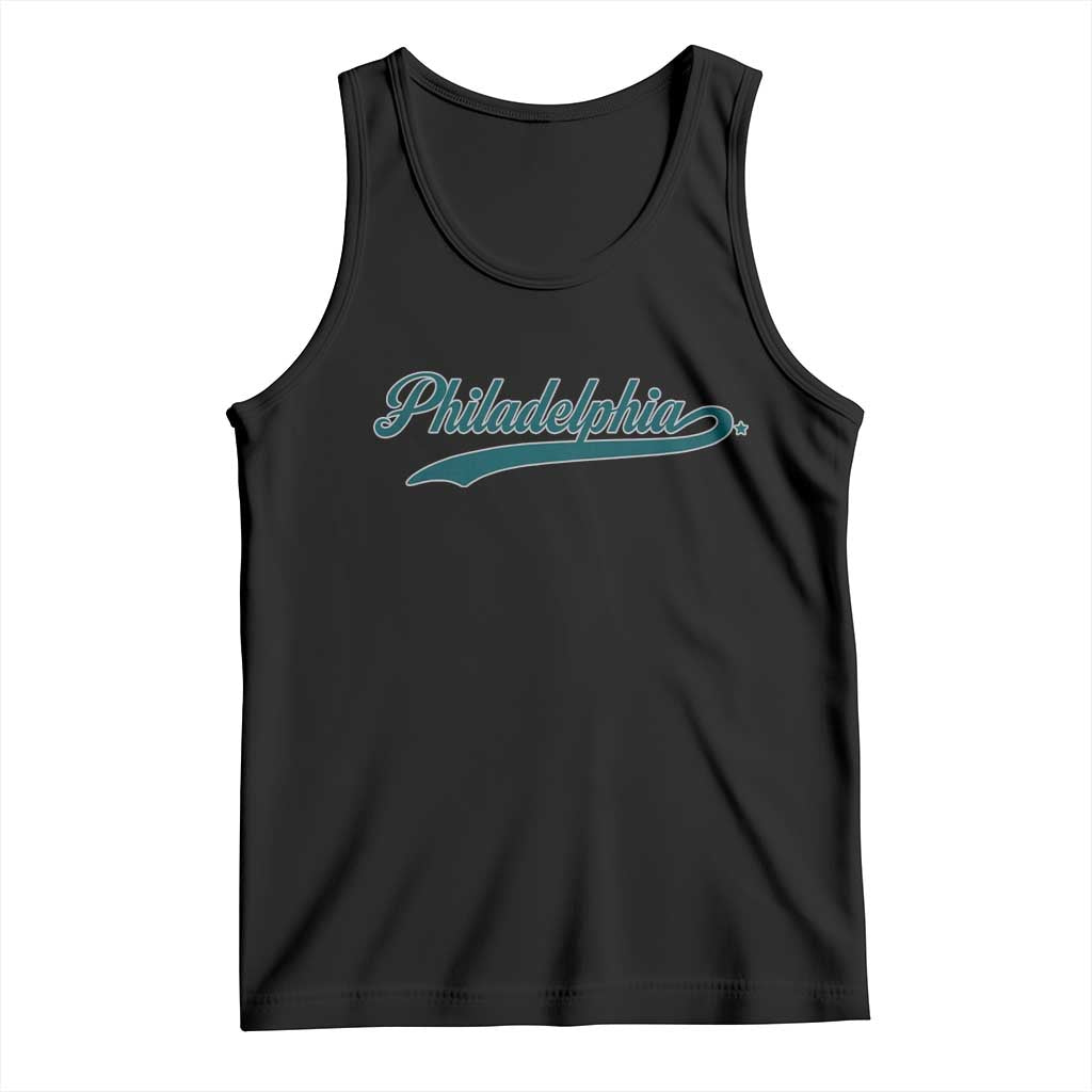 Philadelphia Tank Top Mascot Vintage Sports Name - Wonder Print Shop
