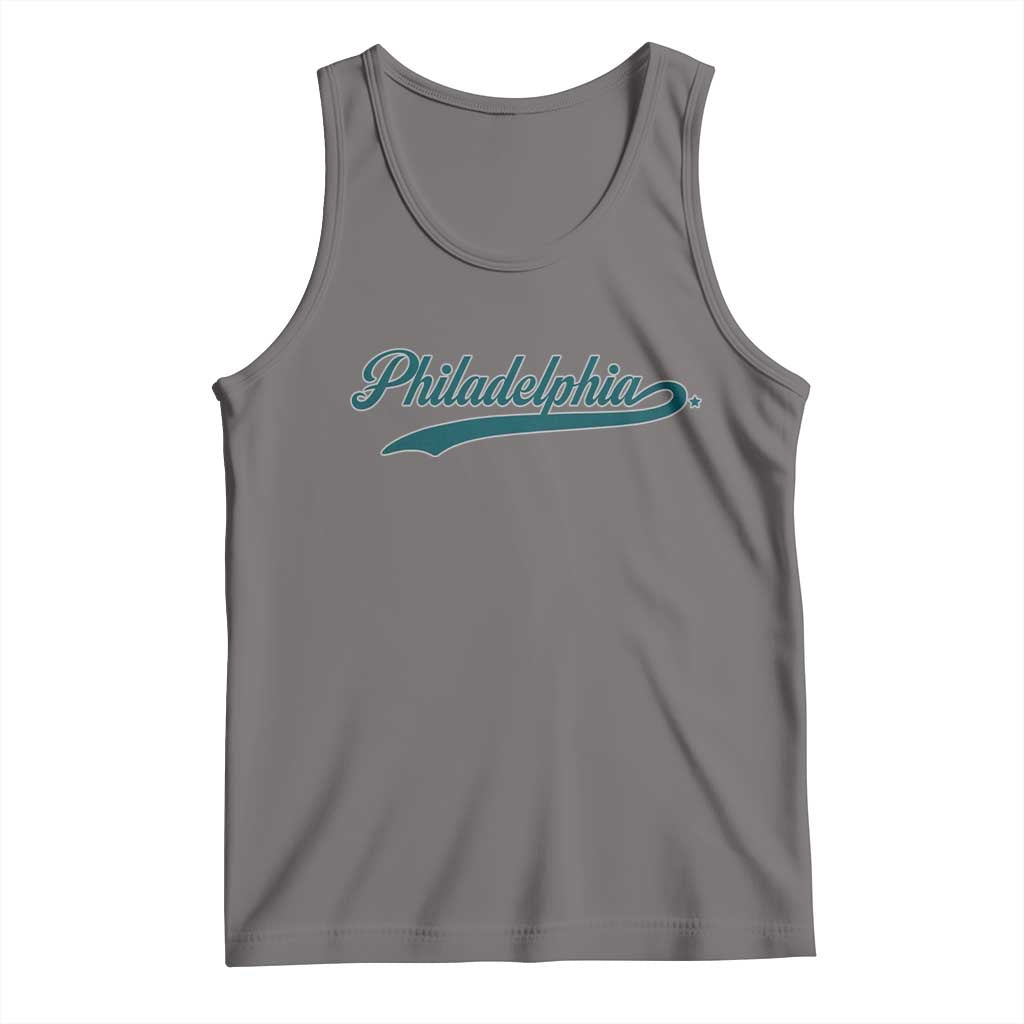 Philadelphia Tank Top Mascot Vintage Sports Name - Wonder Print Shop