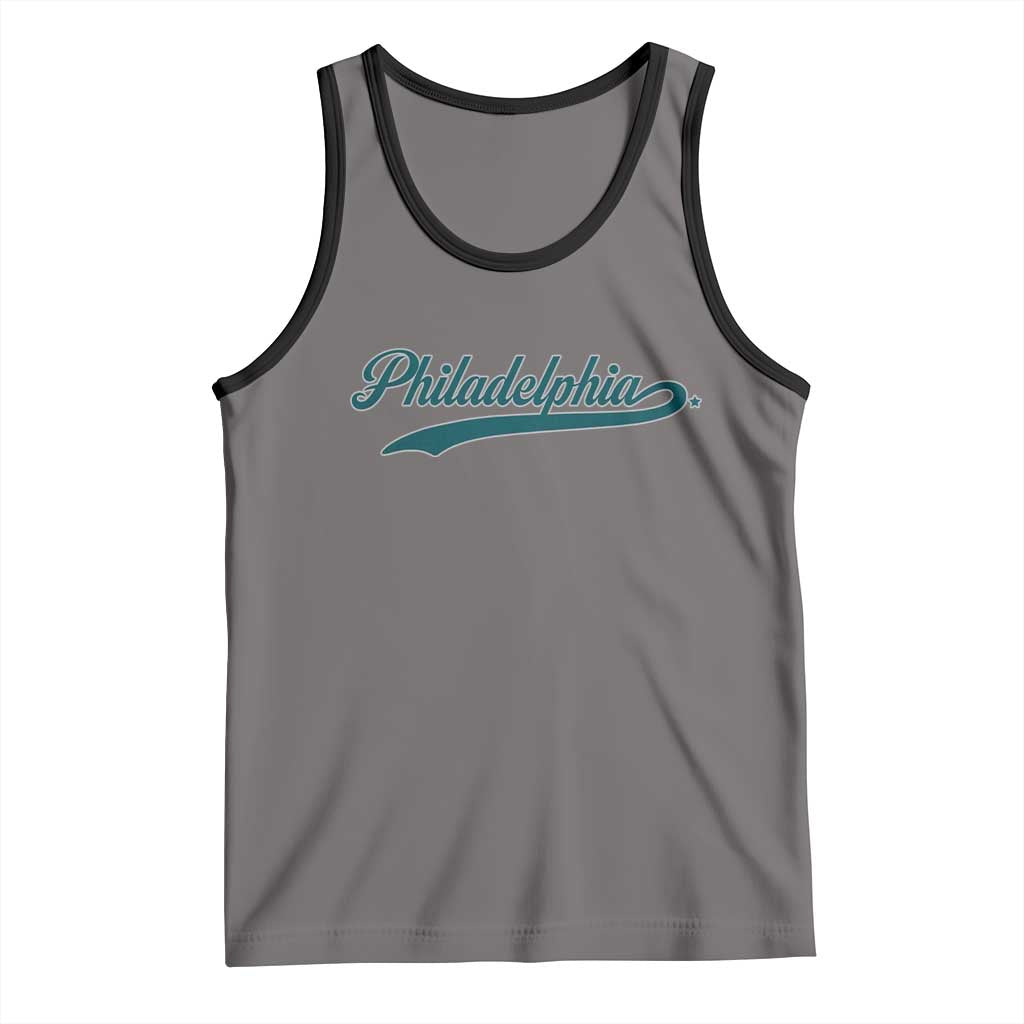 Philadelphia Tank Top Mascot Vintage Sports Name - Wonder Print Shop