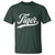 Retro Script Tigers T Shirt Vintage Sports Team Name - Wonder Print Shop