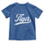 Retro Script Tigers Toddler T Shirt Vintage Team Name - Wonder Print Shop