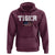 Classic Tigers Hoodie Retro Varsity Vintage Sports Team Name USA Flag - Wonder Print Shop