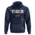 Classic Tigers Hoodie Retro Varsity Vintage Sports Team Name USA Flag - Wonder Print Shop