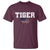 Classic Tigers T Shirt Retro Varsity Vintage Sports Team Name USA Flag - Wonder Print Shop